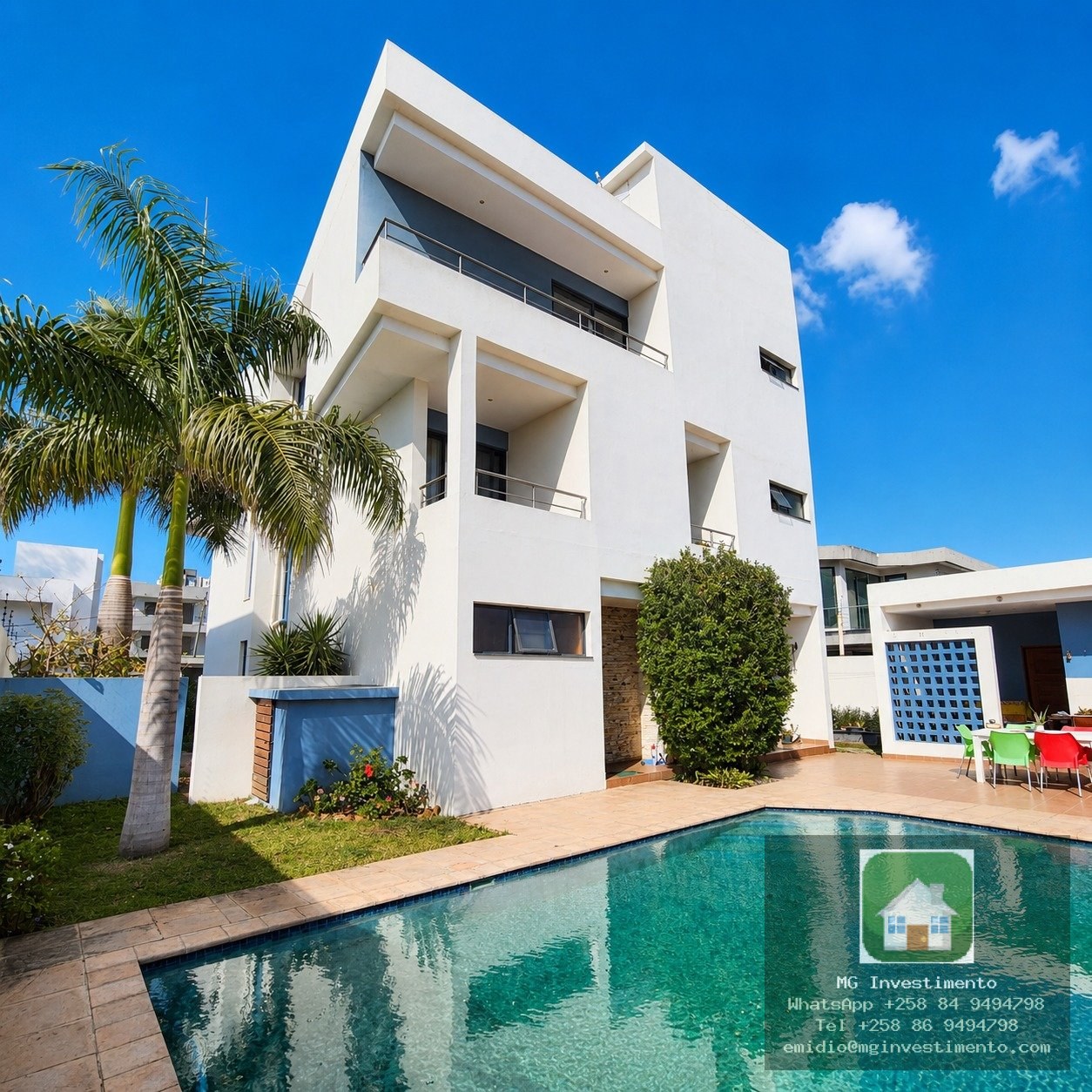 Vende-se ao preço de 45.000,000,00 MZN no Triunfo Costa sol,Maputo uma Moradia Triplex — fotografia 10