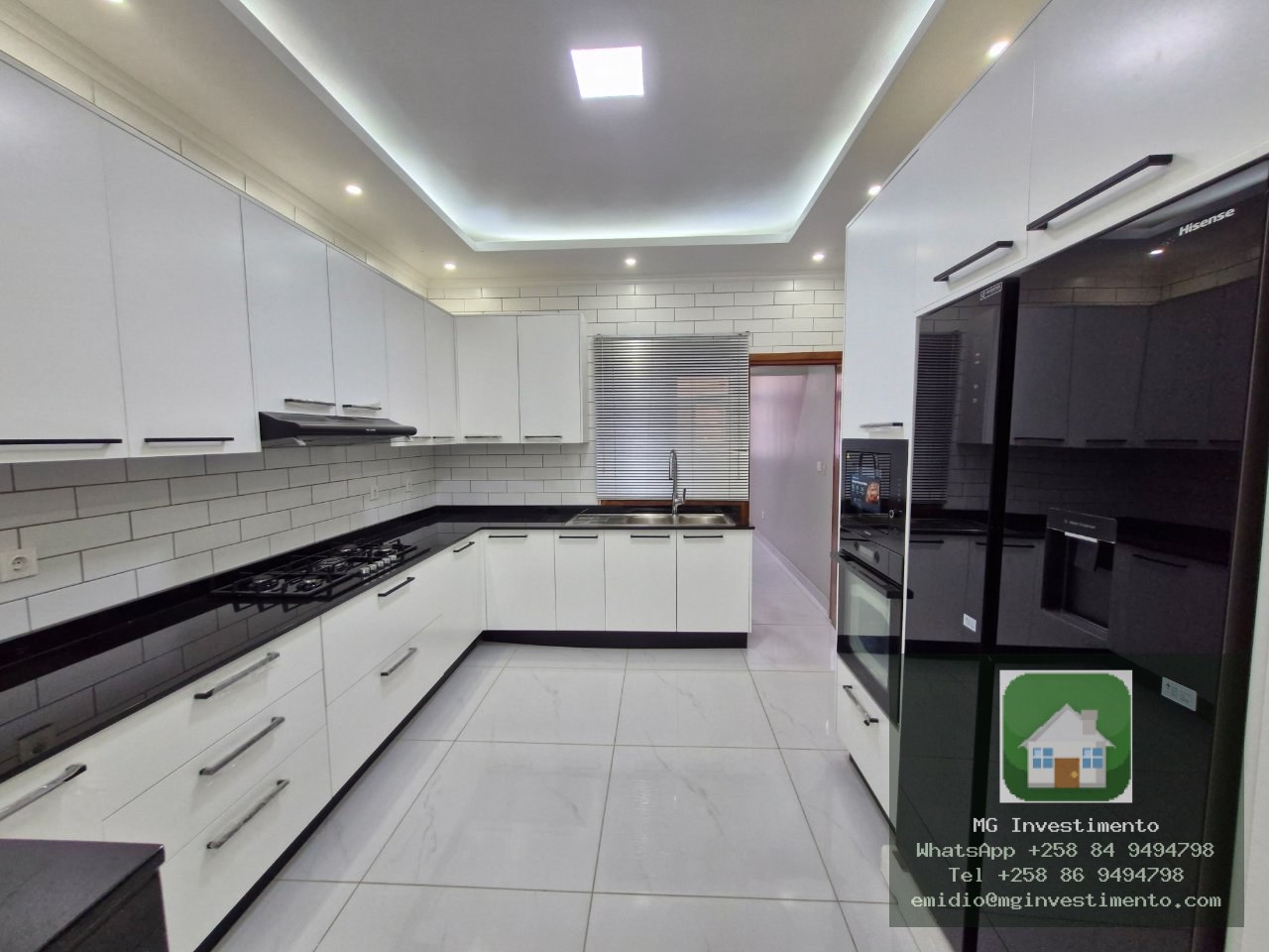 Vende-se ao preço de 9.900,000,00 num condomínio na zona nobre da cidade da matola um Apartamento do tipo3  novo por estrear — fotografia 5