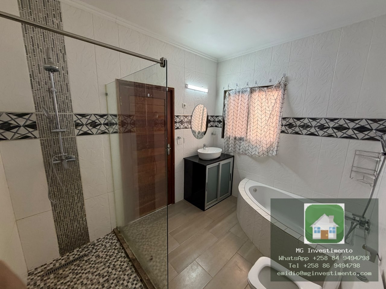 Arrenda-se ao preço de 55.000,00 MZN próximo ao condomínio Garden park village  Matola uma moradia do tipo3 — fotografia 4