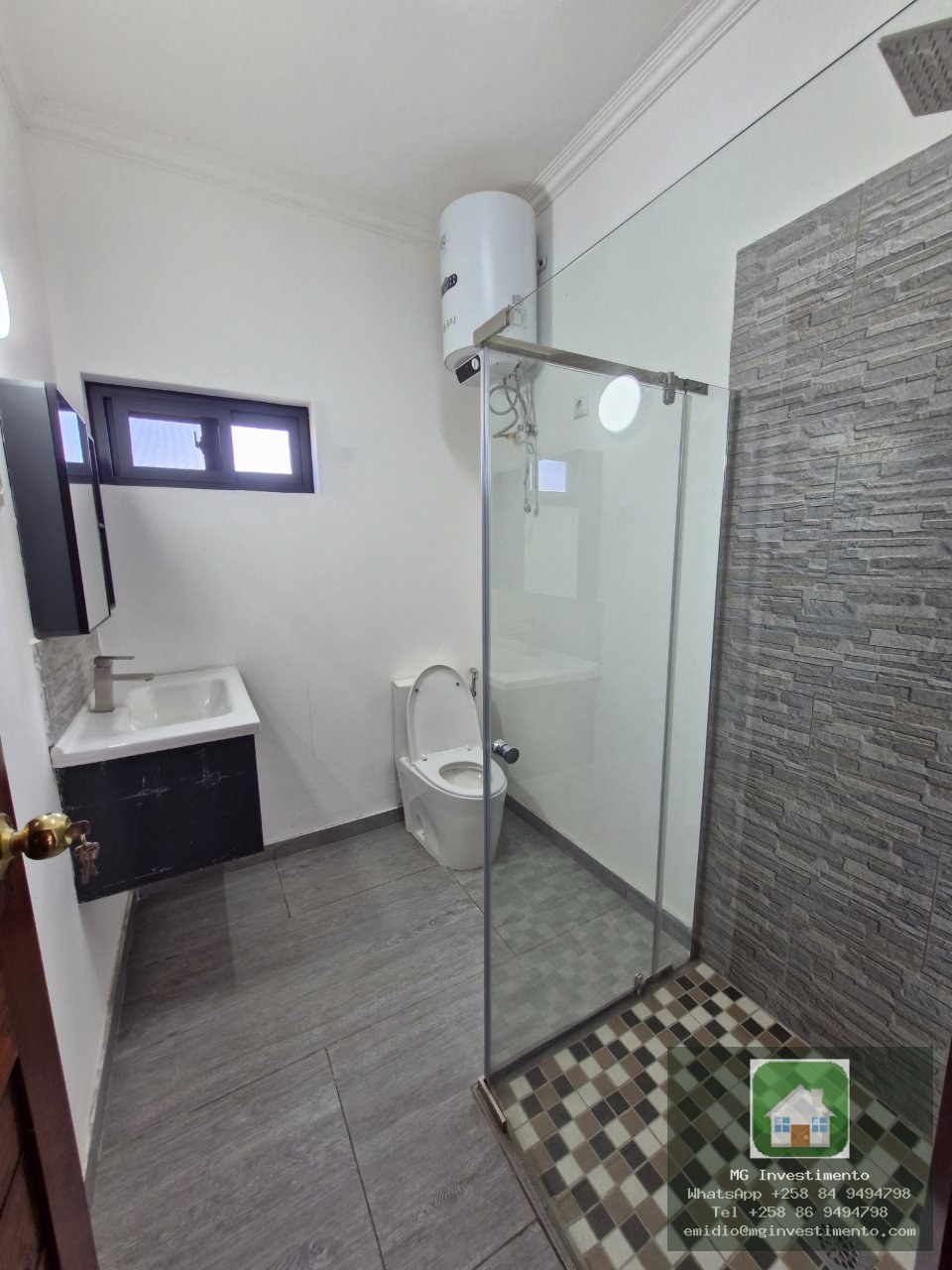Arrenda-se ao preço de 30.000.00 MZN no Bairro de INTAKA apartamentos do tipo2 num condomínio novos por estrear. — fotografia 4